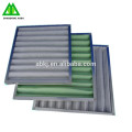 aluminum frame industrial primary pleated G3 G4 air filters